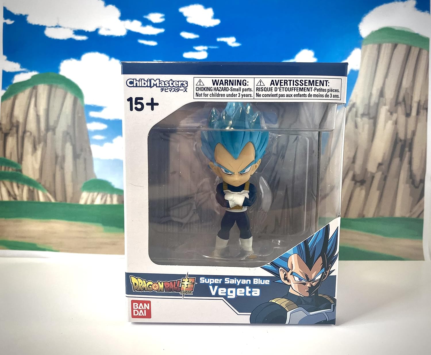 Figurine Végéta - Maître Chibi Super Saiyan Bleu Série Ultra Collectionnable Tokyo – Image 2